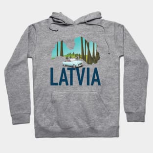 Latvia map Hoodie